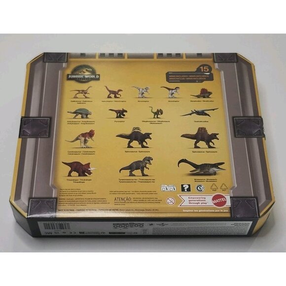 Mattel Jurassic World: Rebirth Mini Dinosaur 15-Pack - Picture 6 of 11